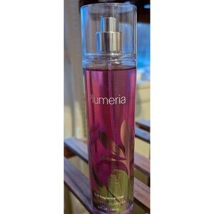 VINTAGE Rare Bath & Body Works Plumeria Fragrance Mist 8oz FULL Retro